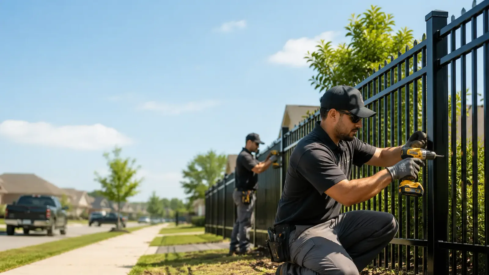 Metal Fence Installation in Pine Village, IN